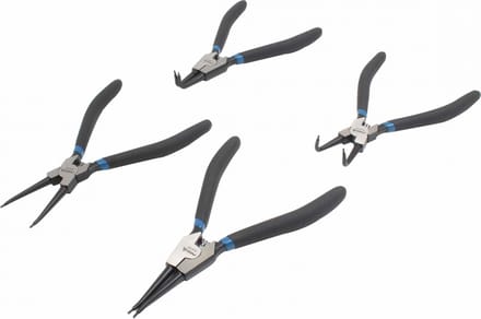 Seegerringtangen set - 180 mm - Borgveer tangen set - 4 delig - ASTA