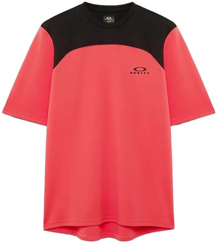 Oakley Apparel Free Ride Korte Mouw Enduro Trui Rood XL Man