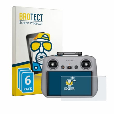 BROTECT - Screenprotector voor DJI RC 2 2025 - Folie Beschermfolie matte 6 Stuks