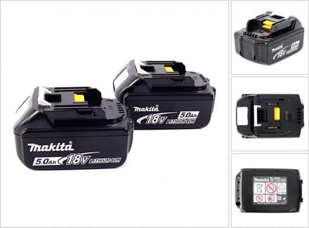 Makita BL 1850 B 18 V - 5,0 Ah Li-ion accu 2-pack
