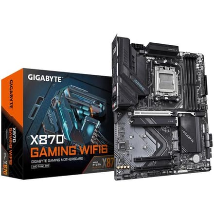 Gigabyte X870 Moederbord Socket AMD AM5 Vormfactor ATX Moederbord chipset AMD® X870
