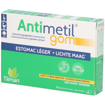 Antimetil Gom Lichte Maag 24 Gommetjes