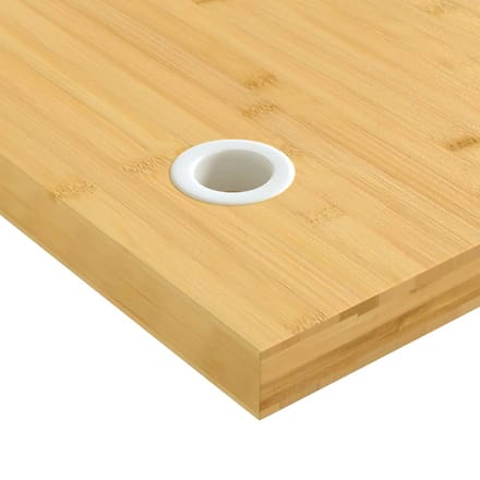 vidaXL - Bureaublad - 100x50x4 - cm - bamboe
