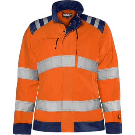 Reflectieve jas klasse 3 dames Fristads Green 4068 GPLU