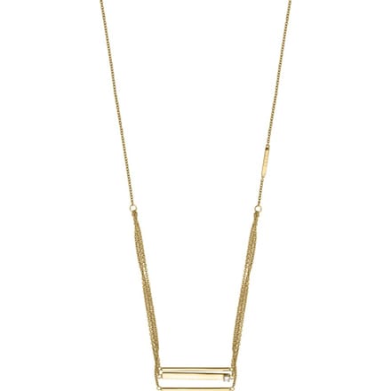 Esprit ESNL00351342 Lure collier - Zilver geelgoudverguld - Goudkleurig