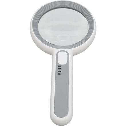 Verlichte Loep 5X 12X Ergonomische Aanraakschakelaar LED-licht 3 Modussen Handheld Loep voor