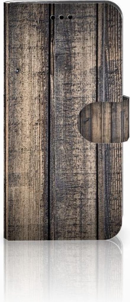 Huawei P10 Lite Book Style Case Steigerhout
