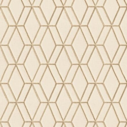 Dutch Wallcoverings Wallstitch/Bs1 Hexagonal - Beige