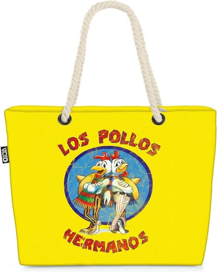 VOID XXL Beachbag 23L - Handgemaakte Strandtas met Duurzame Print