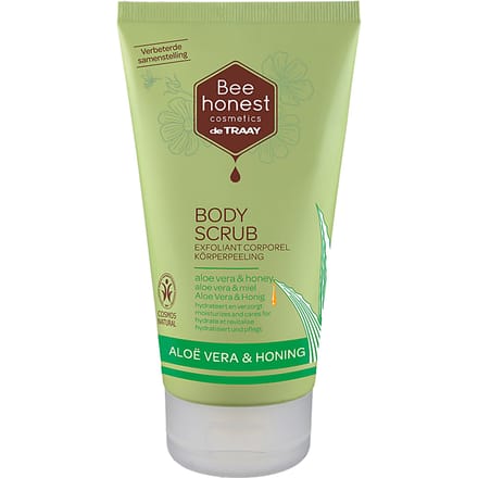 Bee Honest Bodyscrub Aloë Vera & Honing 150 ml