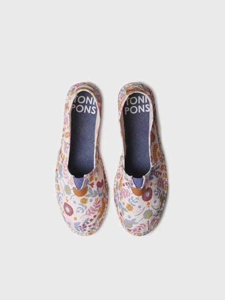 Klassieke unisex espadrille met print | BLANES-TJ