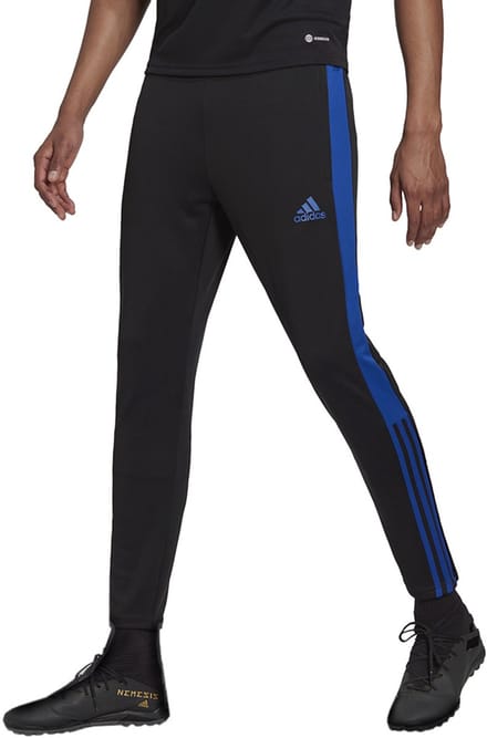 adidas Broek Heren Tiro Essential Zwart-Blauw - Maat S