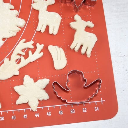 Koekjesvorm Engel met vleugels - RVS