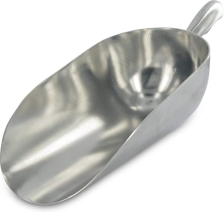 Wilesco - pelletschep - aluminium - rond - voerschep - meelschep - 1,5 ltr.