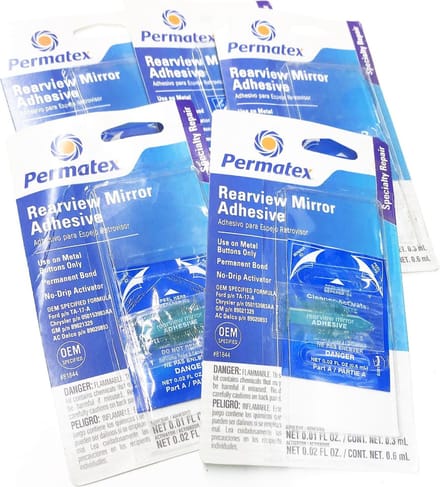 Permatex-Achteruitkijkspiegel Lijm Kit