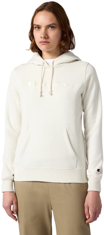 Champion Sweater Dames Hooded Sweatshirt Crème - Maat S