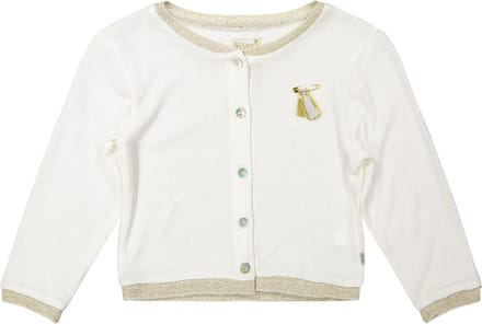 Rumbl Royal - Cardigan - Offwhite/goud - maat 152/158