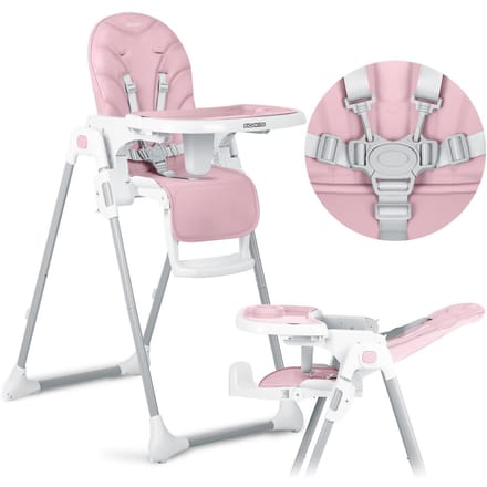 Ricokids Tulo voederstoel - roze