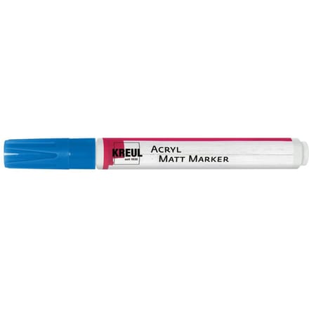 KREUL Acryl Mat Marker medium - Blauw