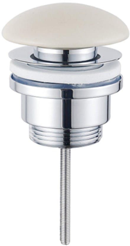 FugaFlow Eccelente Anta Klikwaste Afvoerplug - keramiek - beige