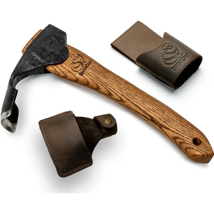BeaverCraft AX2 – Compacte Wood Carving Adze met Leren Schede