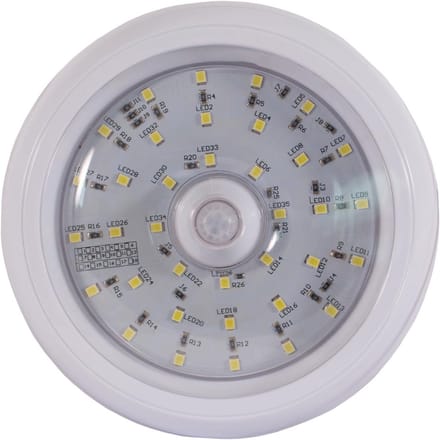 Interieur Koepellamp met Ingebouwde Schakelaar en 36 Heldere LED's