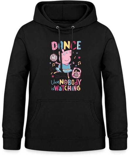 Peppa Pig Dancing Queen Hoodie Dames