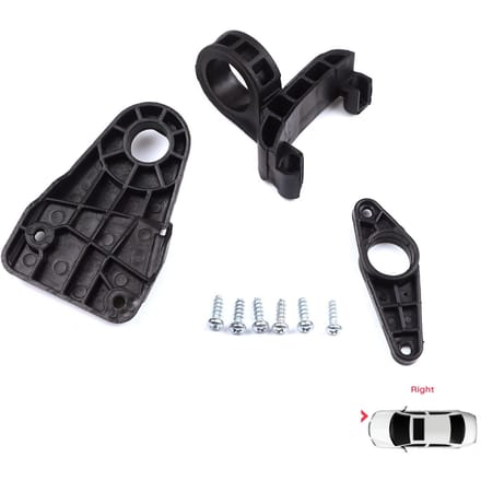 BHL561-2 Support de Phare Support de Montage Kit de Languettes de Réparation Côté Droit pour Skoda Octavia MK3 5E 2012-2019 5E0998226