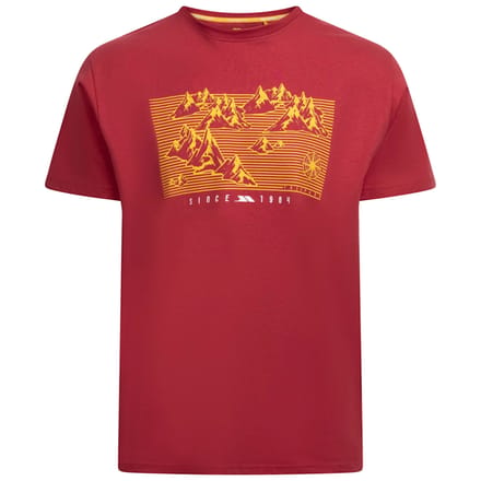 Trespass Heren Manny T-Shirt (Claret)