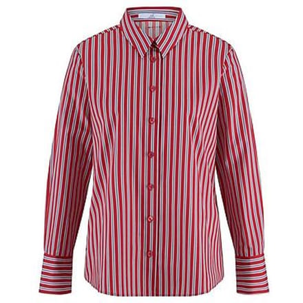 Blouse lange mouwen Van Emilia Lay rood