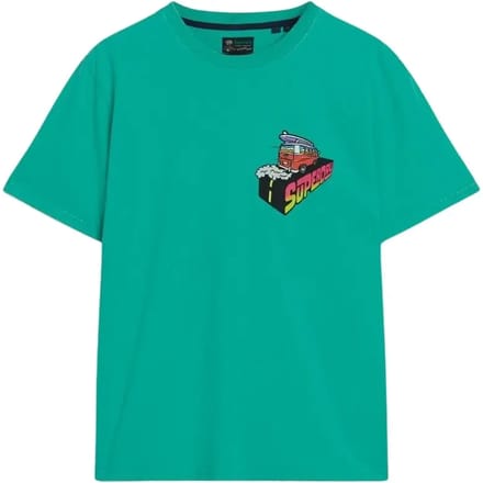 Superdry Neon Travel Chest Loose Shirt Heren
