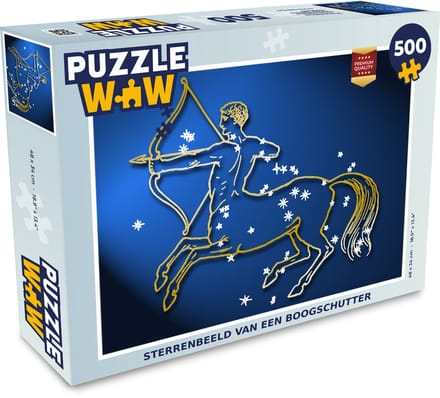 Puzzel Sterrenbeeld - Boogschutter - Sterren - Legpuzzel - Puzzel 500 stukjes