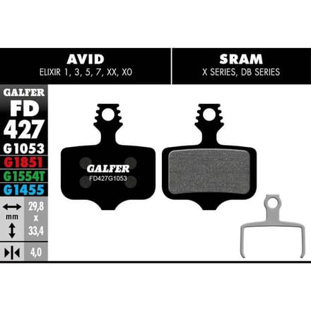 Remblok Galfer Avid Elixir 1 2 3 5 7 Sram Xx, X0, X7, X9, Db