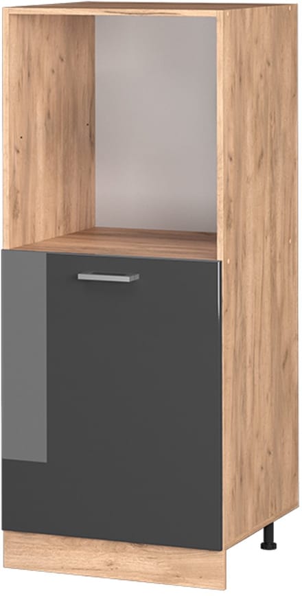 Vicco R-Line Ovenombouwkast – 60 cm Antraciet Hoogglans