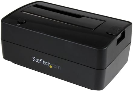StarTech.com Drive Docking Station for 2.5 / 3.5" SATA Drives - USB 3.1 (USB-A USB-C) or eSATA - HDD docking station - SATA 6Gb/s - eSATA USB 3.1 (Gen 2)