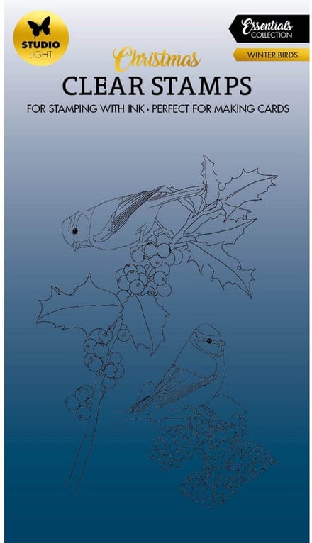 Studio Light • Essentials Clear Stamp Winter birds