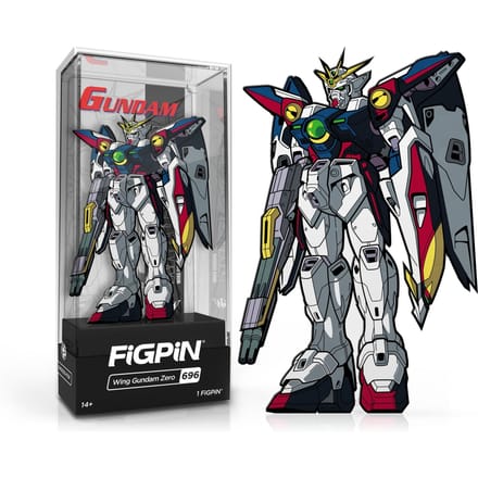 FiGPiN Gundam Wing Gundam Zero 3  Enamel Pin #697