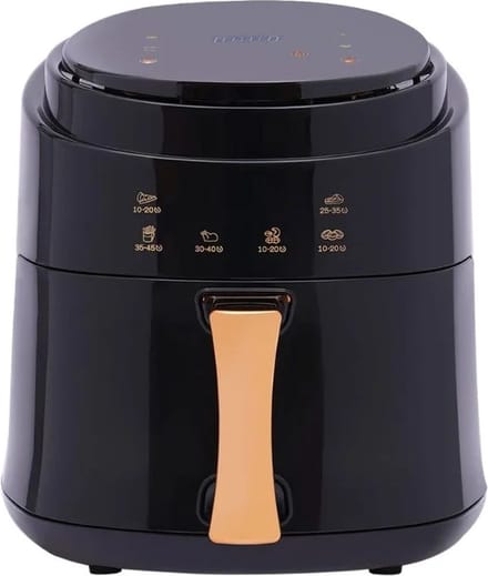 Cheffinger Cf-Afry8: Digitale Led-Luchtfriteuse Van 1400W - 8L Zwart Airfryer
