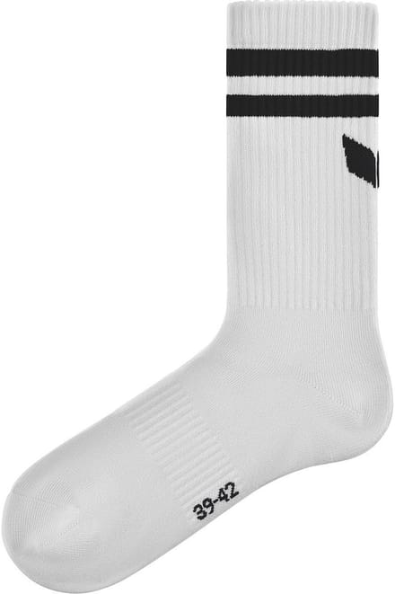 Erima Wings Vrijetijdssokken 3-Pak - New White | Maat: 35-38