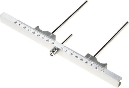 Cilinder - Aluminium - Aluminium - Nauta - Cilindermeter voor het opmeten van cilinderlengtes max. lengte 90/90