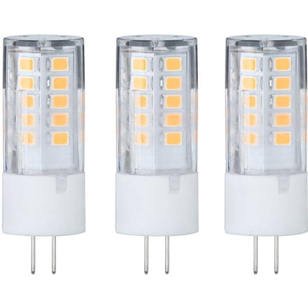 Standaard 12 V LED stiftfitting G4 Set van 3 3x300lm 3x3W 2700K Helder
