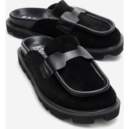 Vela Leren Slipper