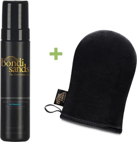 Bondi Sands Self Tanning Foam Ultra Dark & Application Handschoen Set