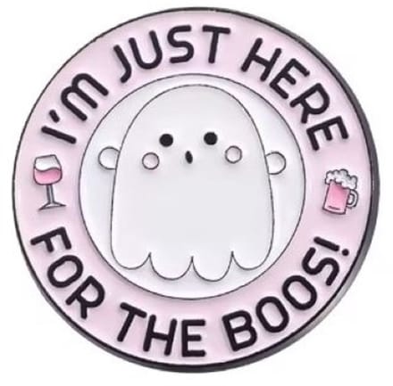 Pin Broche - enamel pin - kledingspeld - Boo’s spook