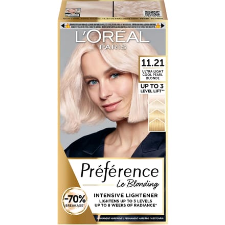 L'Oréal Paris L'Or&eacute;al Paris Pr&eacute;f&eacute;rence 11,21 Ultra Light Crystal 1 st