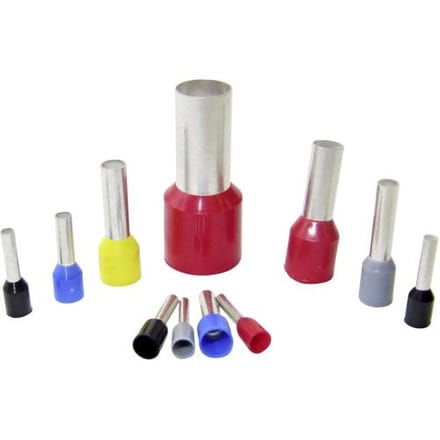 WKK Ce 002508D Adereindhulzen 0.25 mm² Deels geïsoleerd Violet 500 stuk(s)