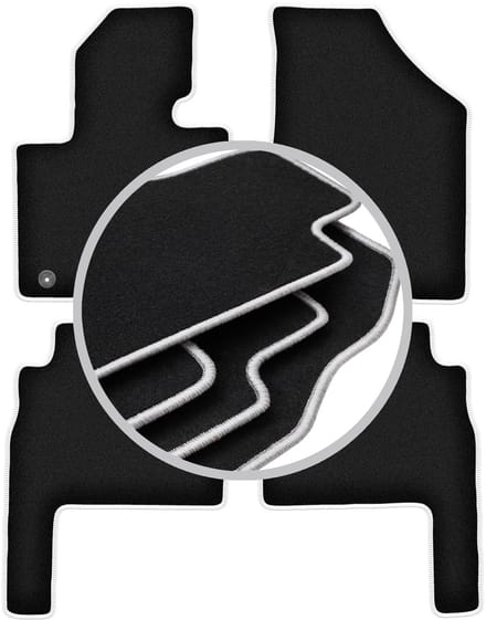CARLUX-SILVER automatten voor: Kia Sorento II suv (2009-2015)
