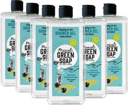 Marcel's Green Soap Douchegel - Mimosa & Zwarte Bes - 6 x 300ml