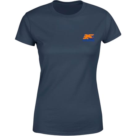 Back To The Future 35 Hill Valley Front Women's T-Shirt - Navy - L