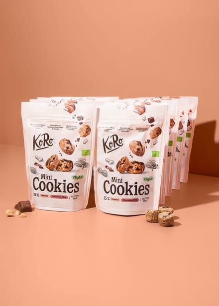 Mini cookies peanut chocolate chip 10 x 150 g